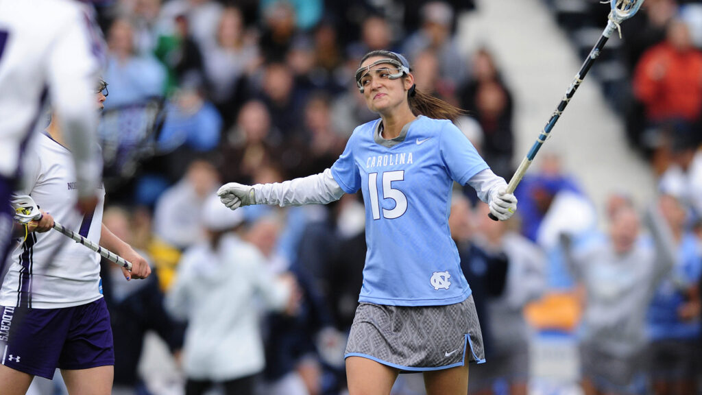 Kara Cannizzaro's lacrosse career continued at the University of North Carolina.