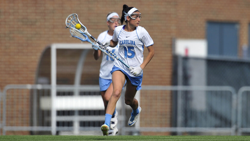 Kara Cannizzaro's lacrosse career continued at the University of North Carolina.