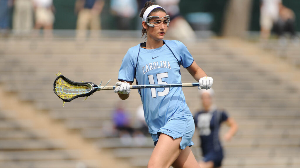 Kara Cannizzaro's lacrosse career continued at the University of North Carolina.